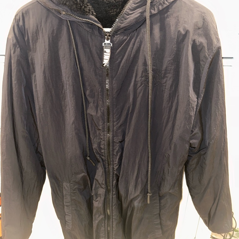 Victoria's Secret Black Puffer Jacket